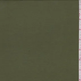 Algae Green Rayon Jersey Knit Fabric