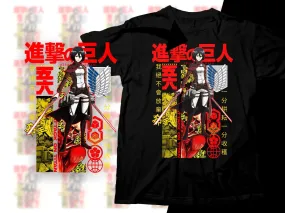 Attack On Titan Mikasa Ackerman Anime Png Digital Download