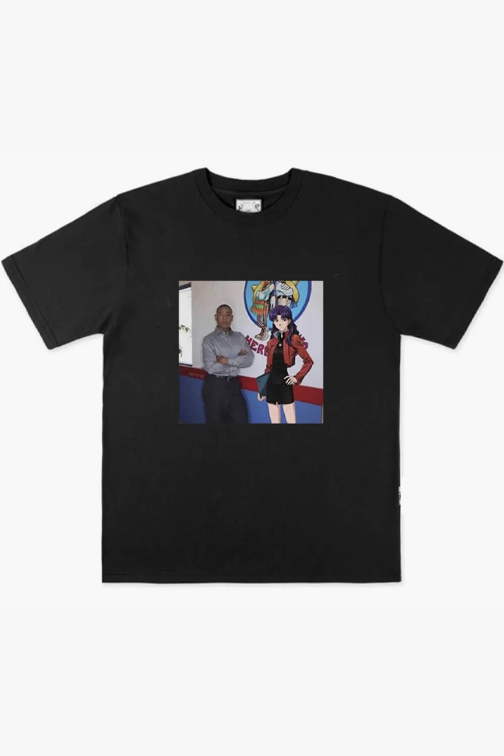 benpaolv Gus Fring and Misato Katsuragi Breaking Bad T-Shirt Evangelion