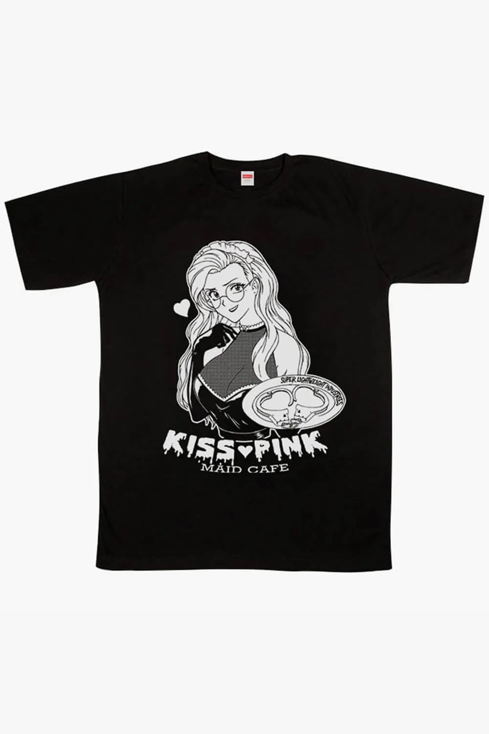 benpaolv Hot Maid Cafe HVY BLK Anime Darkcore T-Shirt