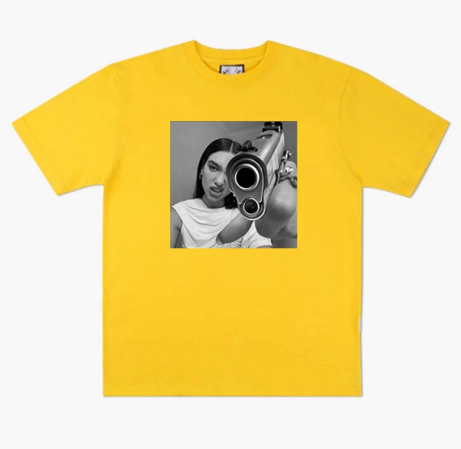 benpaolv Rad Aesthetic Dua Lipa With Gun T-Shirt