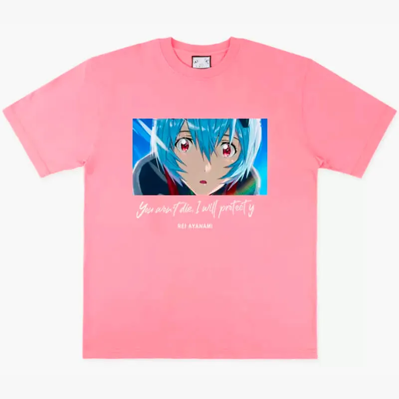 benpaolv Rei Ayanami You Won't Die I'll Protect You Anime T-Shirt