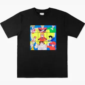 benpaolv Retro Anime Characters Aesthetic T-Shirt Heart Hand Sign