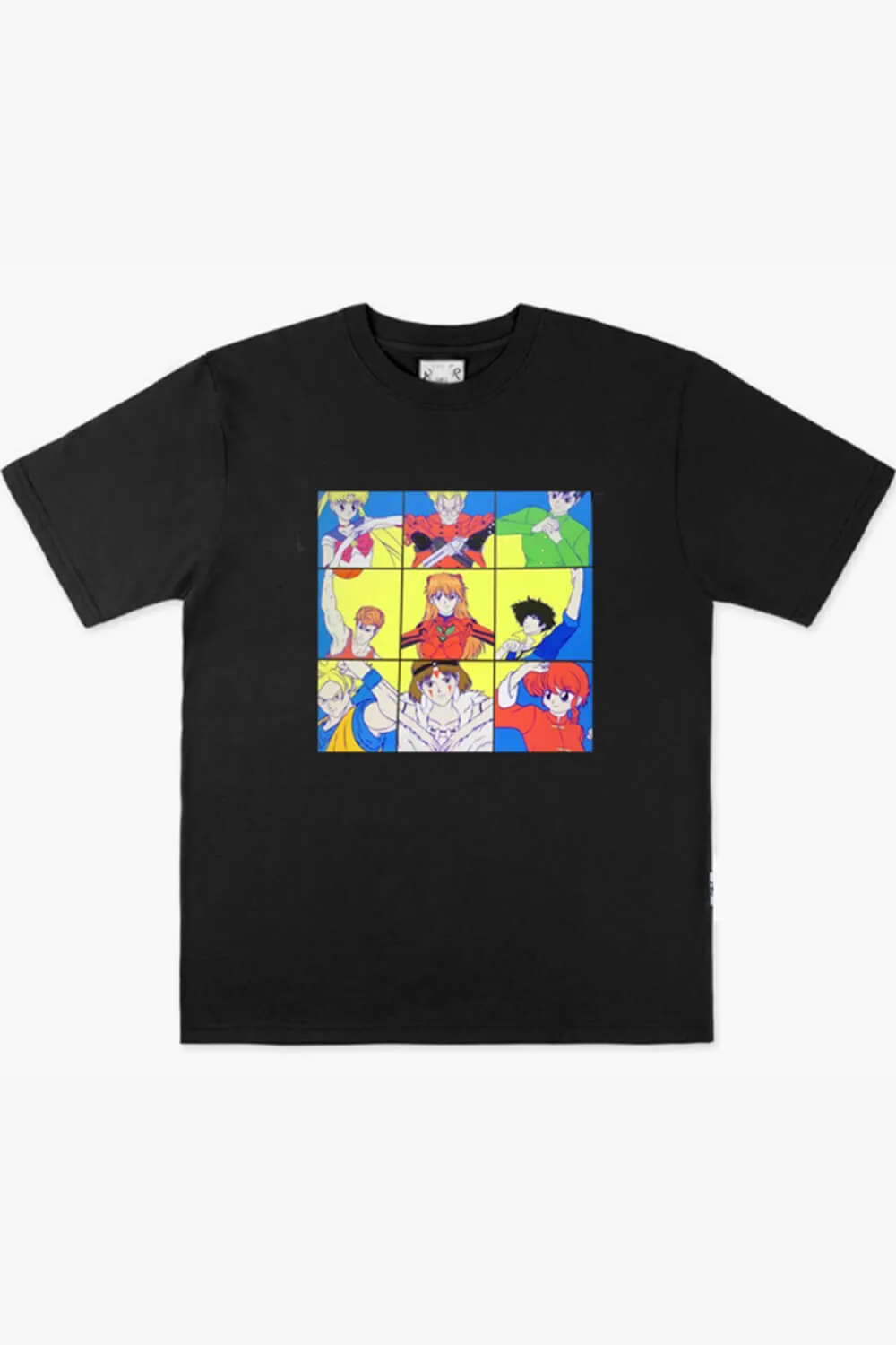 benpaolv Retro Anime Characters Aesthetic T-Shirt Heart Hand Sign