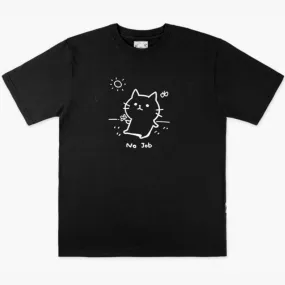 benpaolv Sun and Cat With No Job T-Shirt