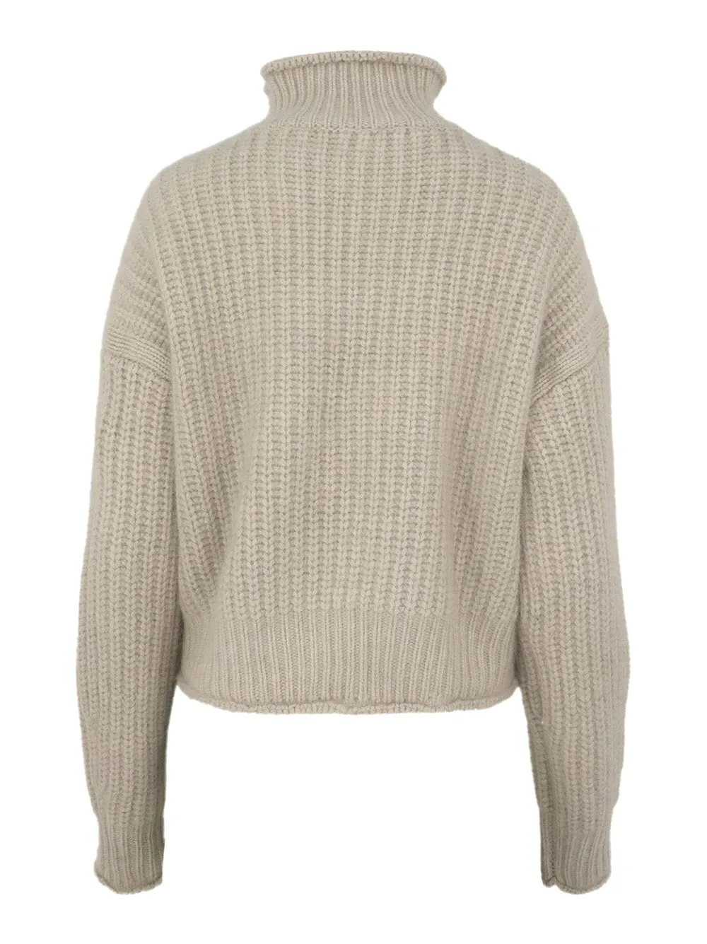 Beryll Carole Mock Neck Shell Beach Sweater (More Colors)