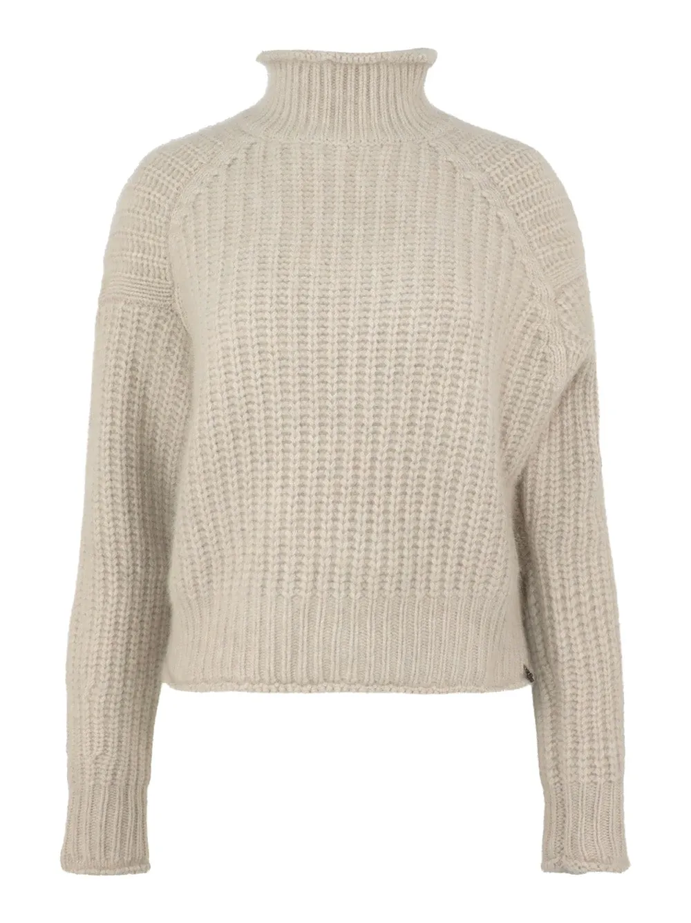 Beryll Carole Mock Neck Shell Beach Sweater (More Colors)