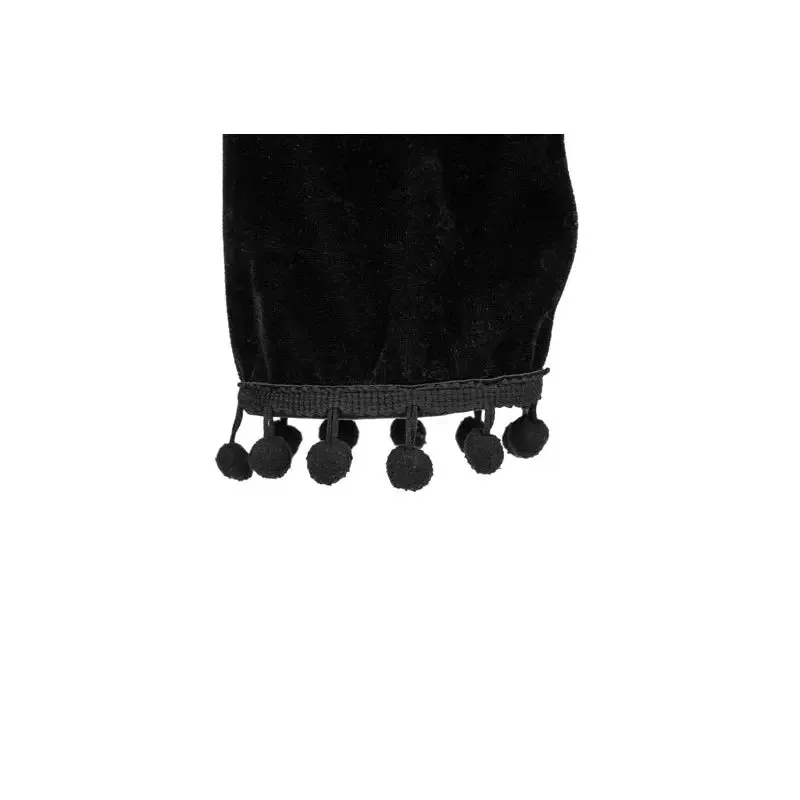 Black Embroidery Cropped