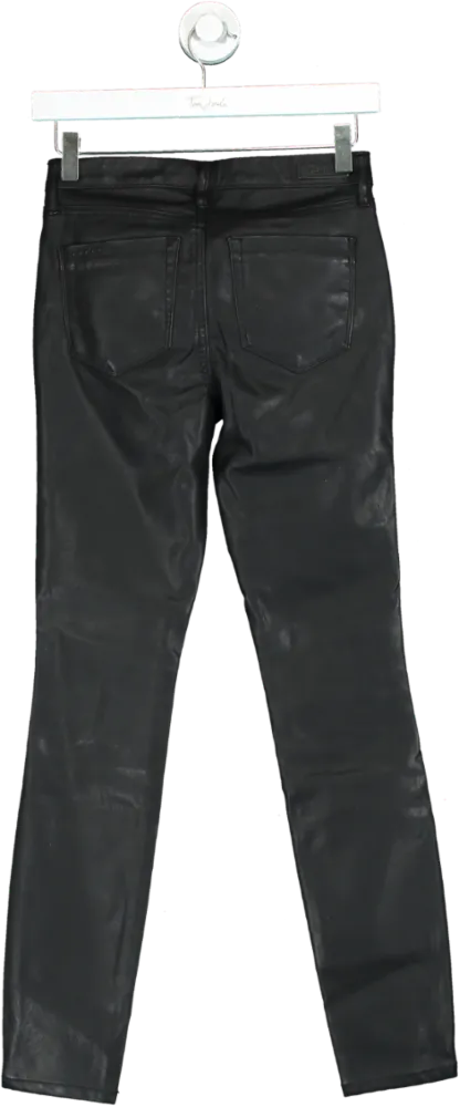 BLANKNYC Black The Bond Faux Leather Skinny Pants Size W25