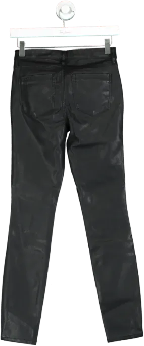 BLANKNYC Black The Bond Faux Leather Skinny Pants Size W25