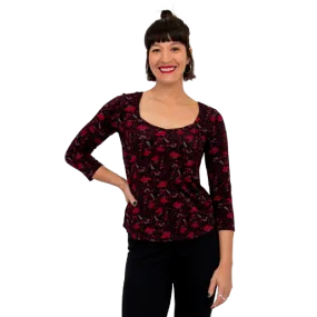 Blue Sky Ritzy Top Red Life