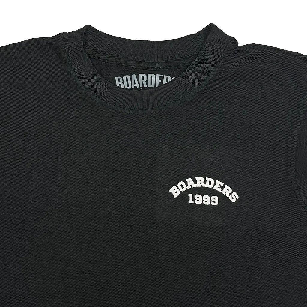 BOARDERS BOLD ARCH HEAVY DUTY S/S TEE - Black