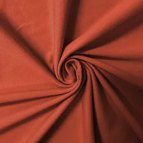 Brick Red Solid ITY Jersey Knit Fabric