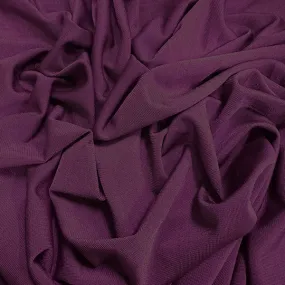 Burgundy ITY Jersey Knit Fabric