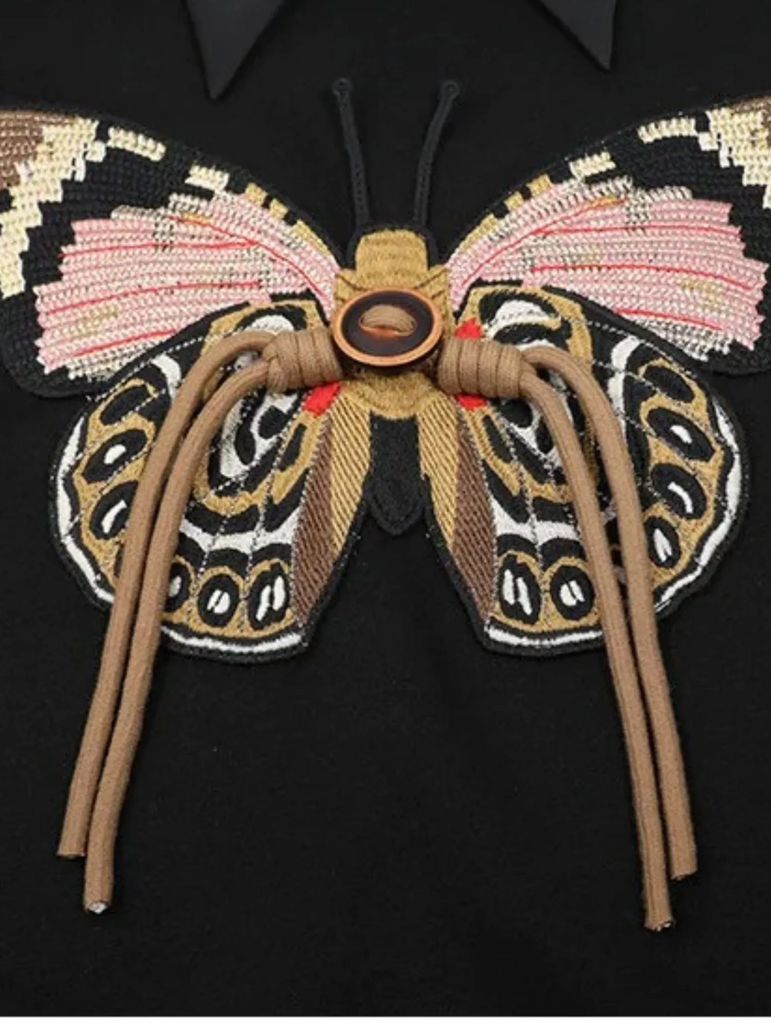 Butterfly Embroidered Jumper