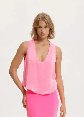 Cali Dreaming Evie Tank in Glow Pink