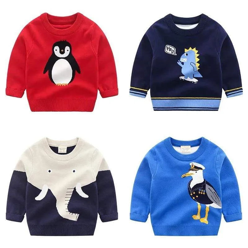 Cartoon Knitted Sweaters