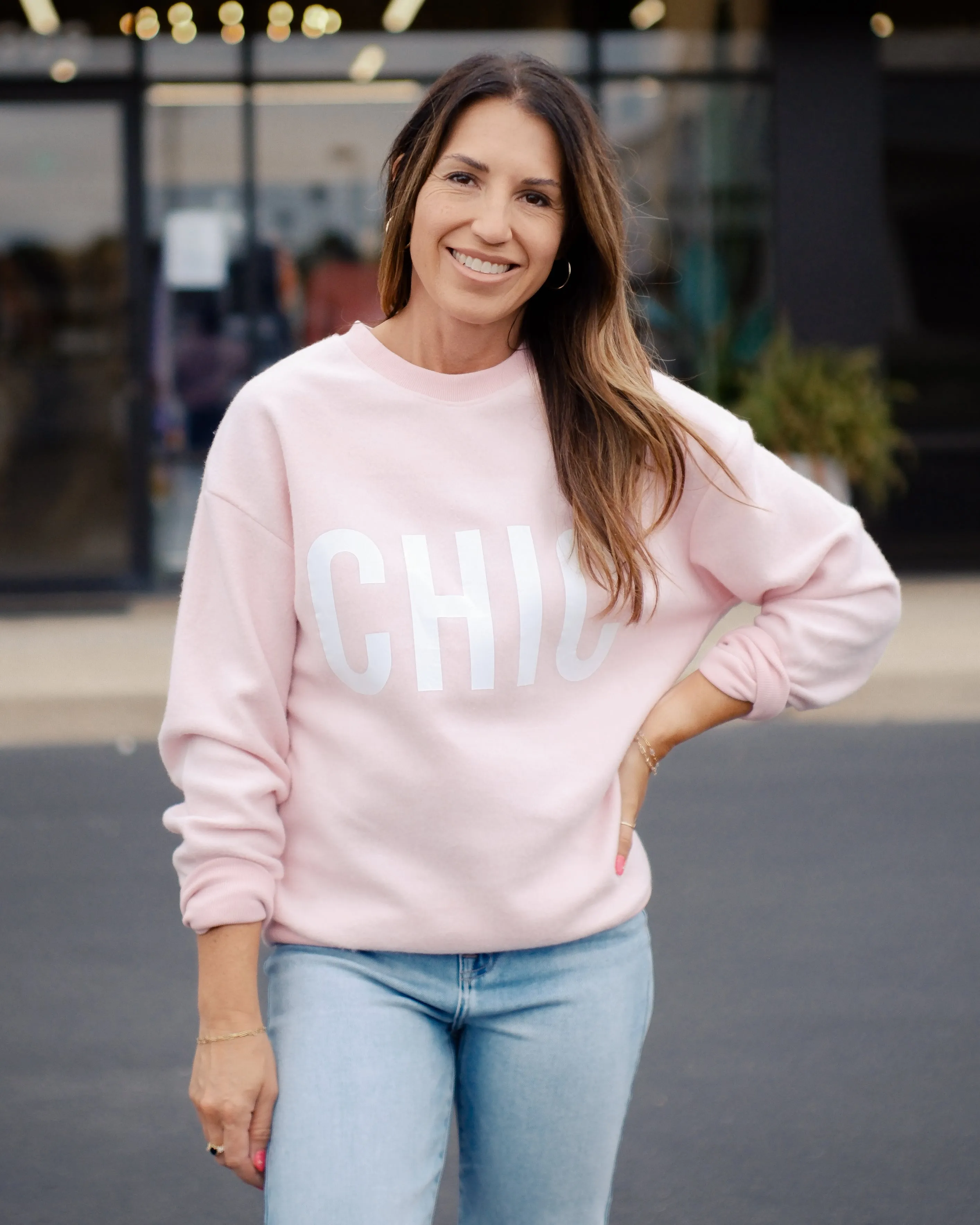 CHIC SWEATER - PINK