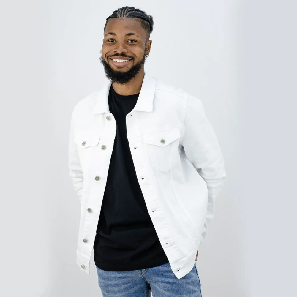 Cutty - Brisk Denim Jacket White