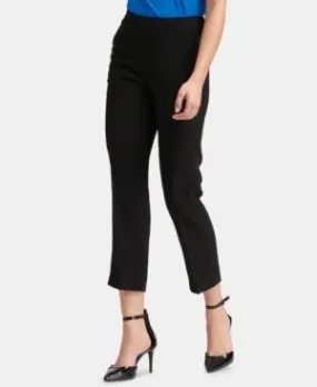 Dkny Womens Pull-on Zip-Pocket Casual Trouser Pants - X-Large