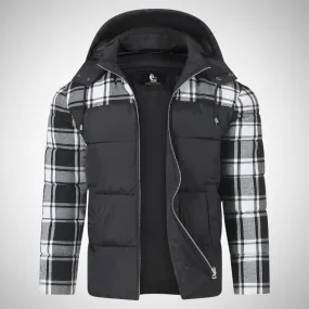 Dragan Plaid Puffer Jacket