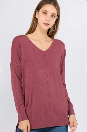 Dreamers Heather Wisteria Sweater, Sweaters, Pullover Sweaters, Dreamy Sweaters
