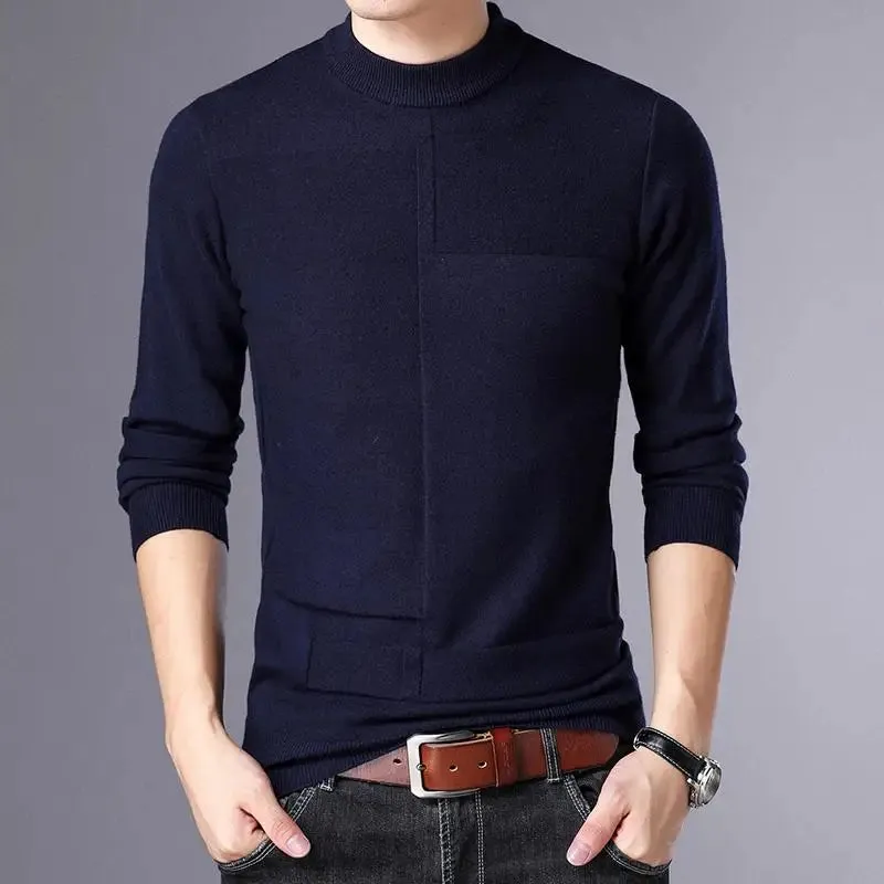 Ernesto - Men's Knit Pullover Crew Neck Sweater