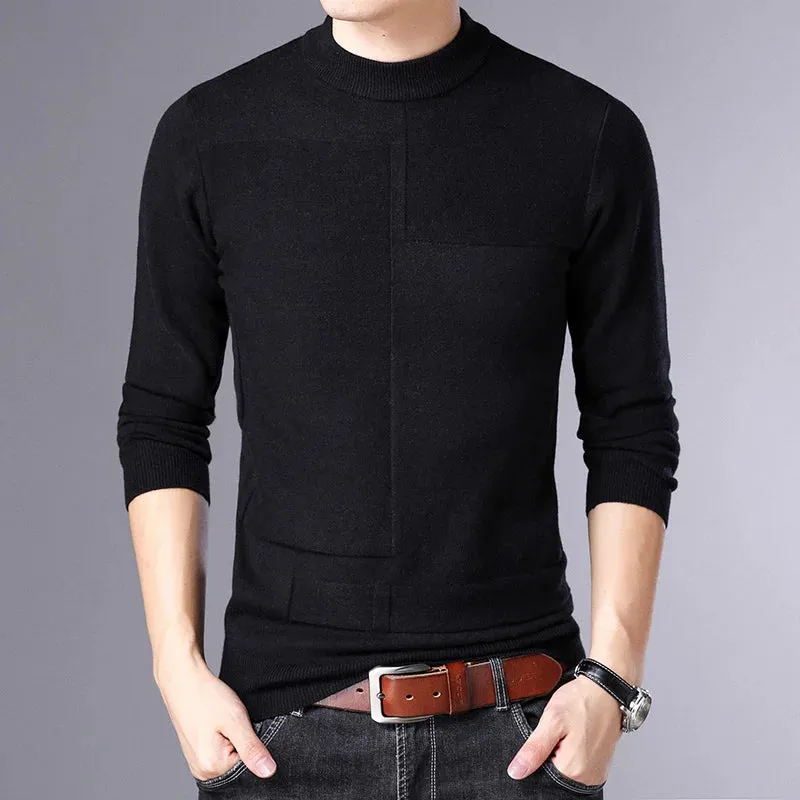 Ernesto - Men's Knit Pullover Crew Neck Sweater