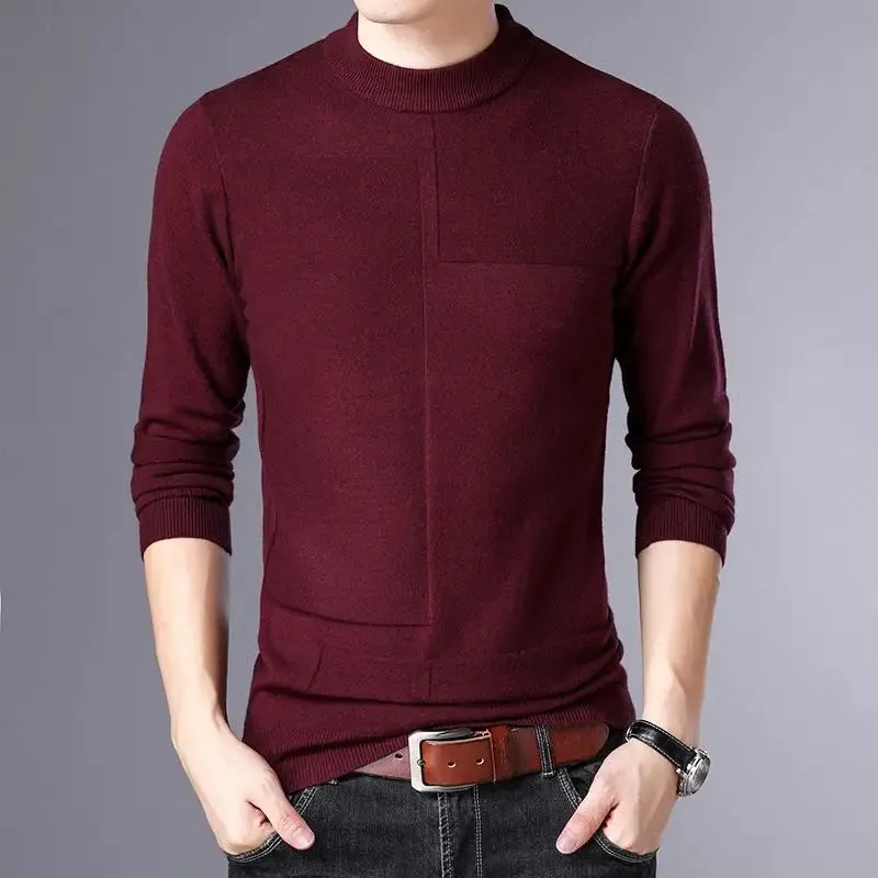 Ernesto - Men's Knit Pullover Crew Neck Sweater