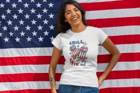 Fourth Of July Custom Made T Shirt
