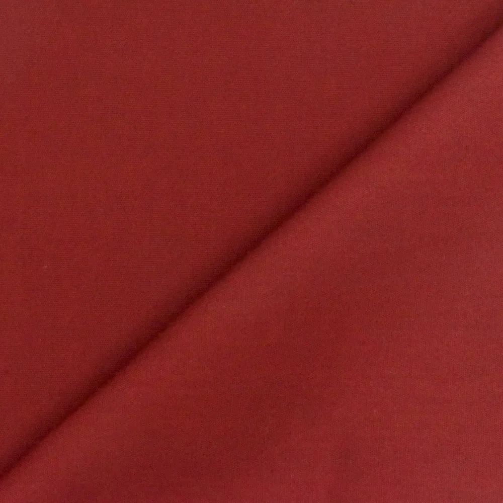 Glory Maroon Red Solid Poplin Woven Fabric