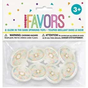 Glow Spin Tops - Party Favors