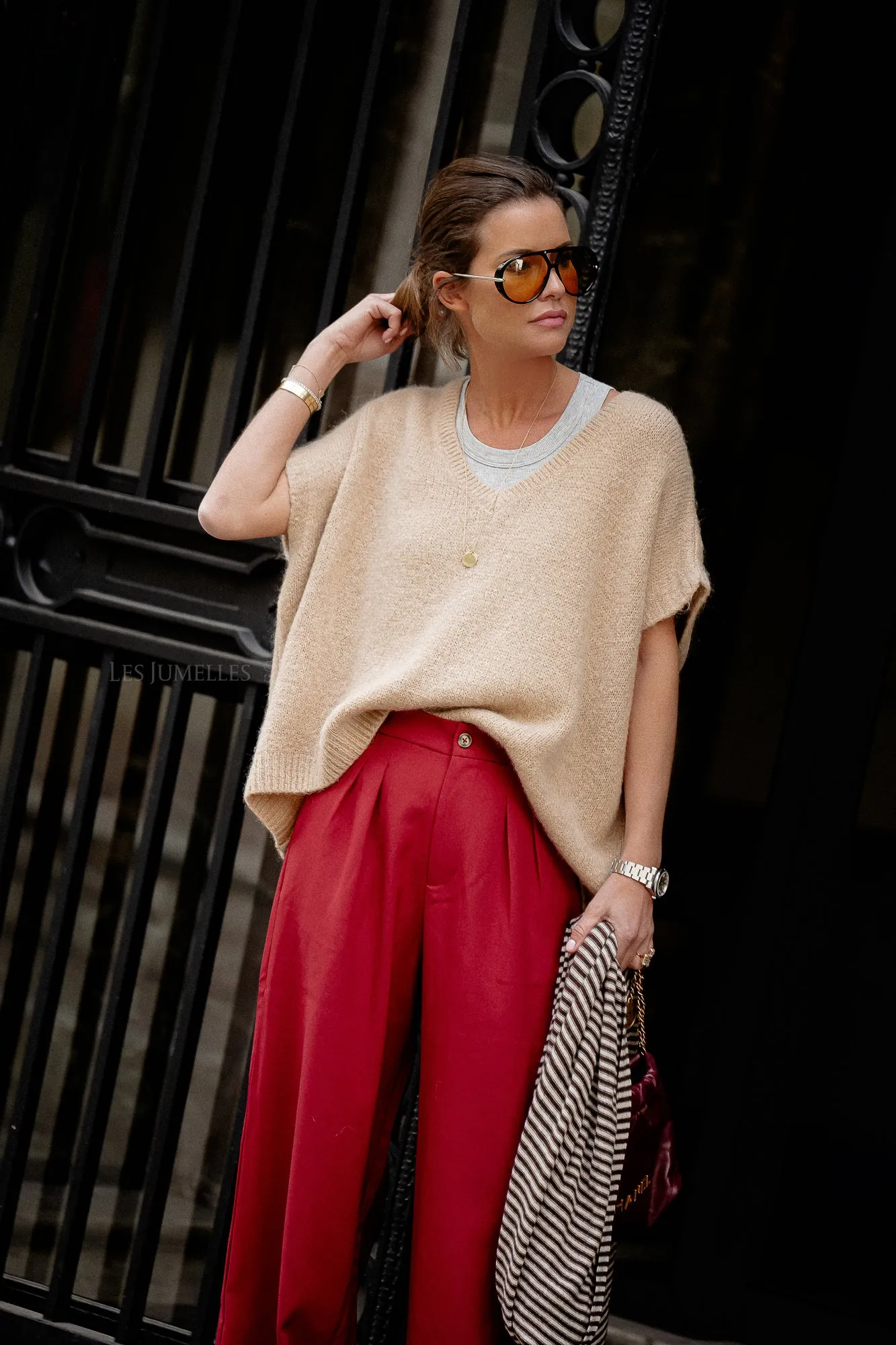 Gracie jumper beige