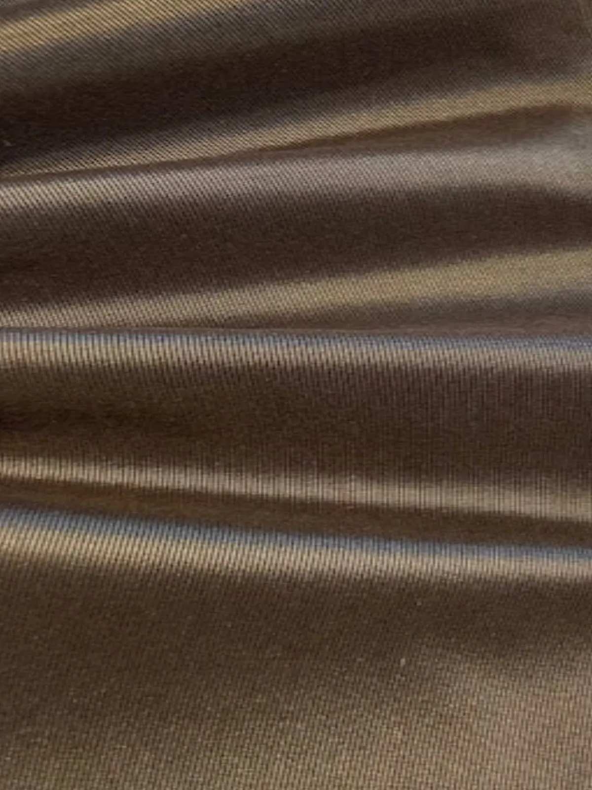 Grey with a Hint of Green Silk with Subtle Ribbing