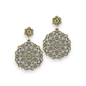 MIGUEL ASES - CRYSTAL MIYUKI EARRINGS