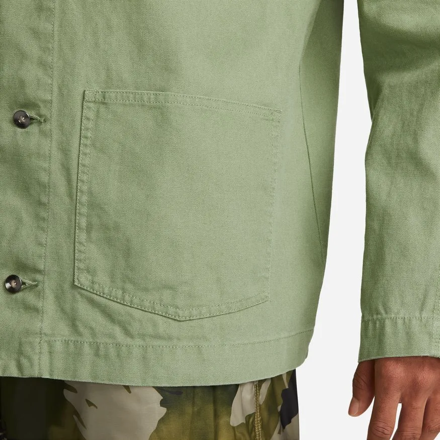 NIKE LIFE CHORE COAT JACKET "OIL GREEN"