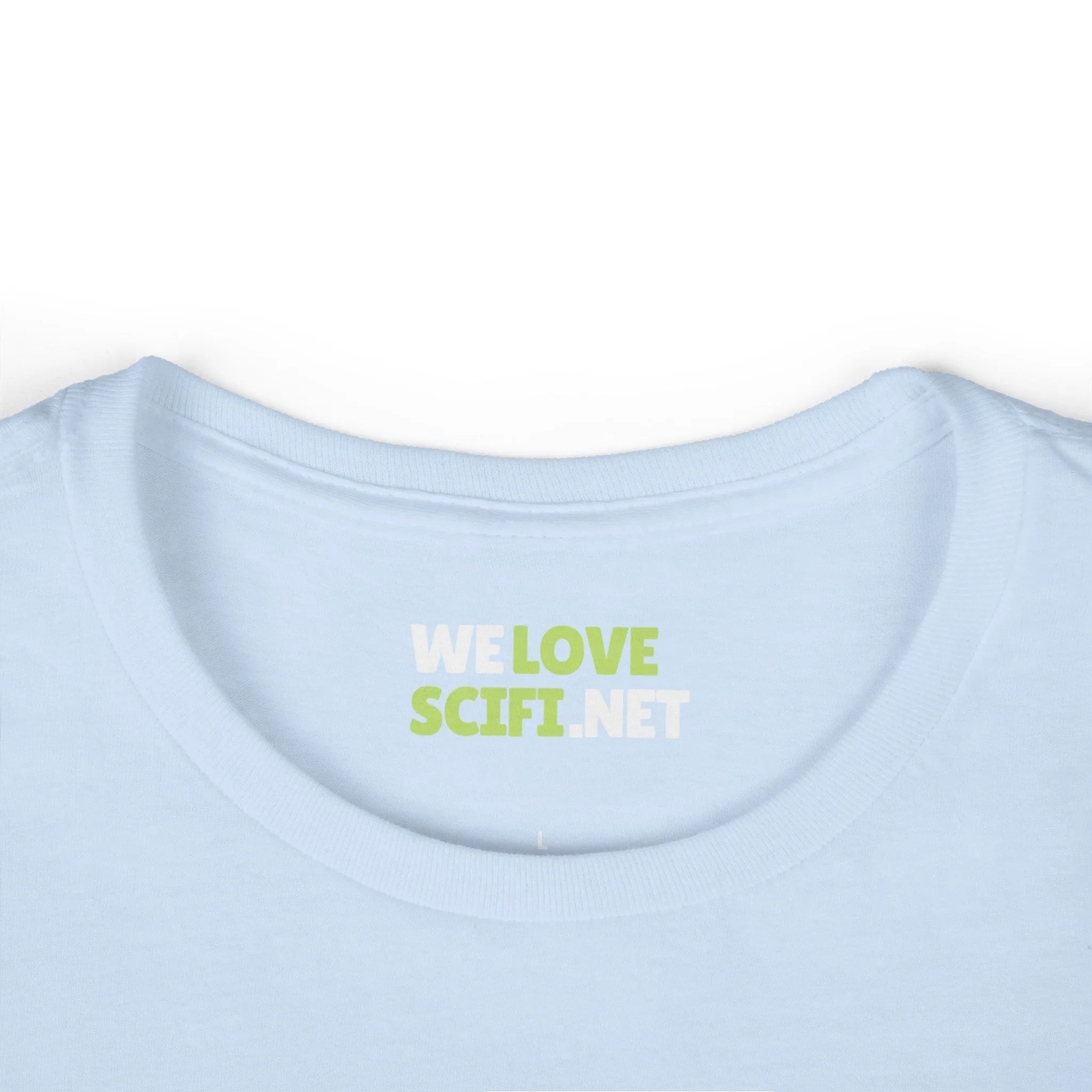 Outta This World Funny Grunge Alien Woman's Tee