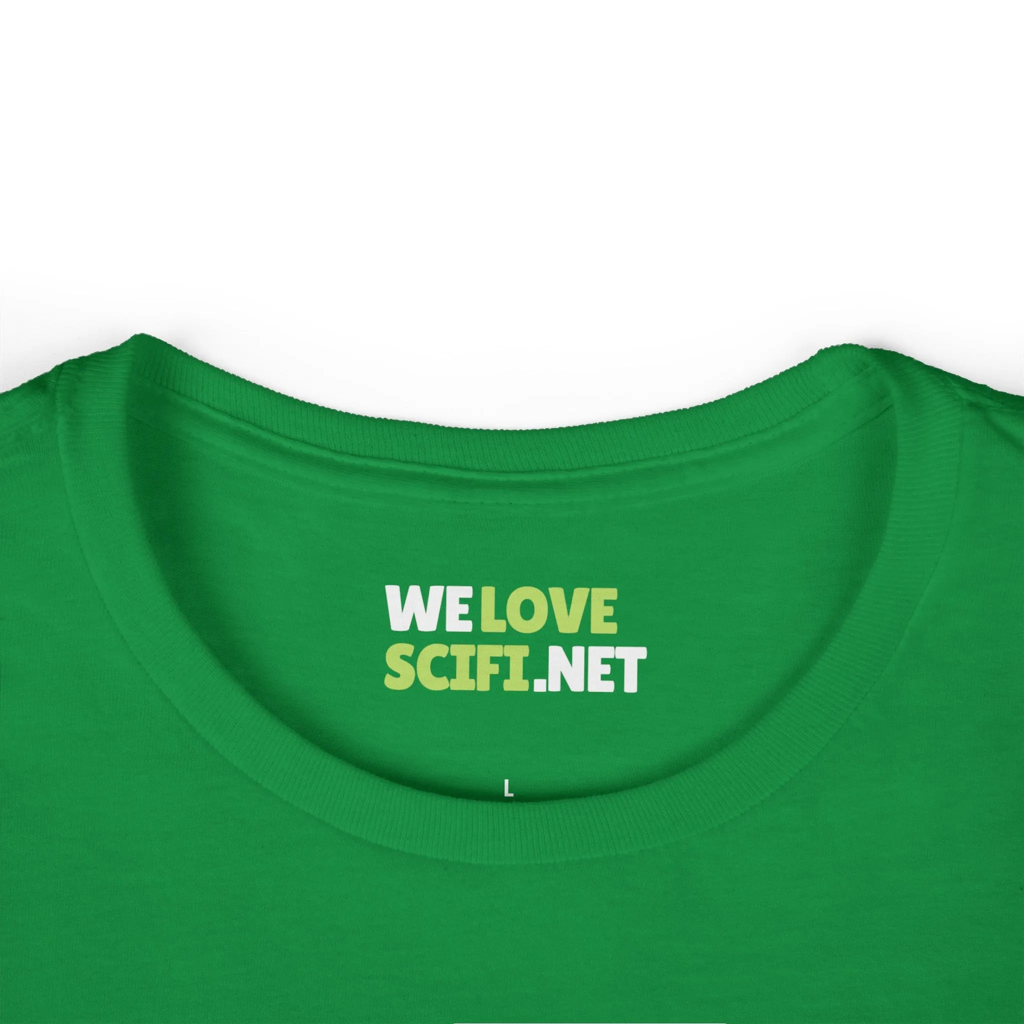 Outta This World Funny Grunge Alien Woman's Tee