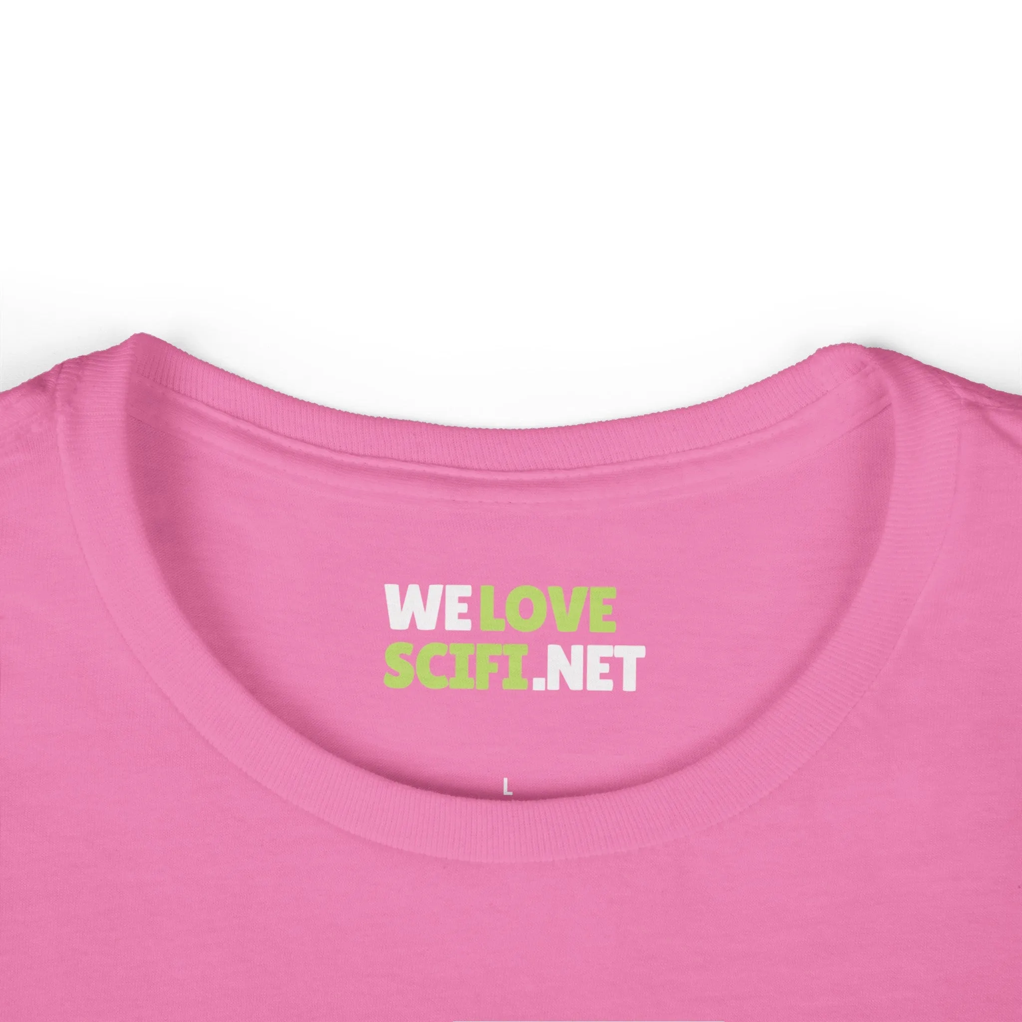 Outta This World Funny Grunge Alien Woman's Tee