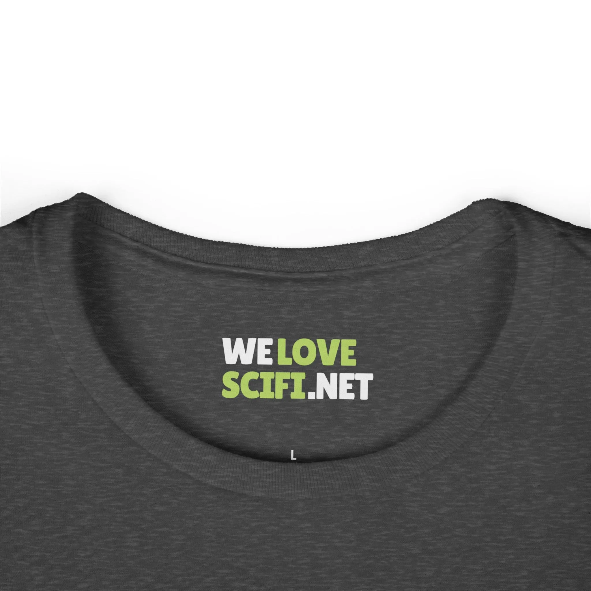 Outta This World Funny Grunge Alien Woman's Tee