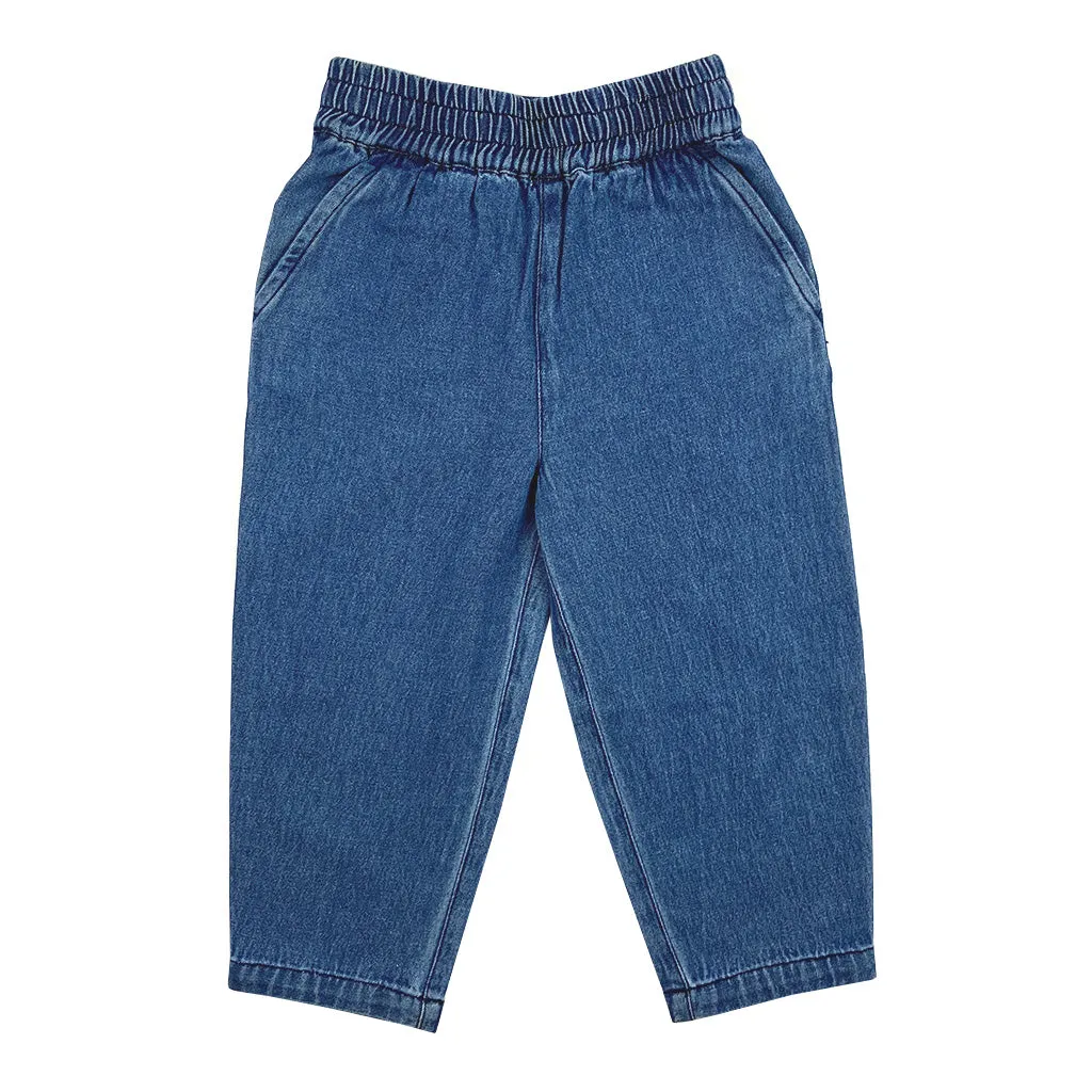 Pant Hancock Mid Blue Denim