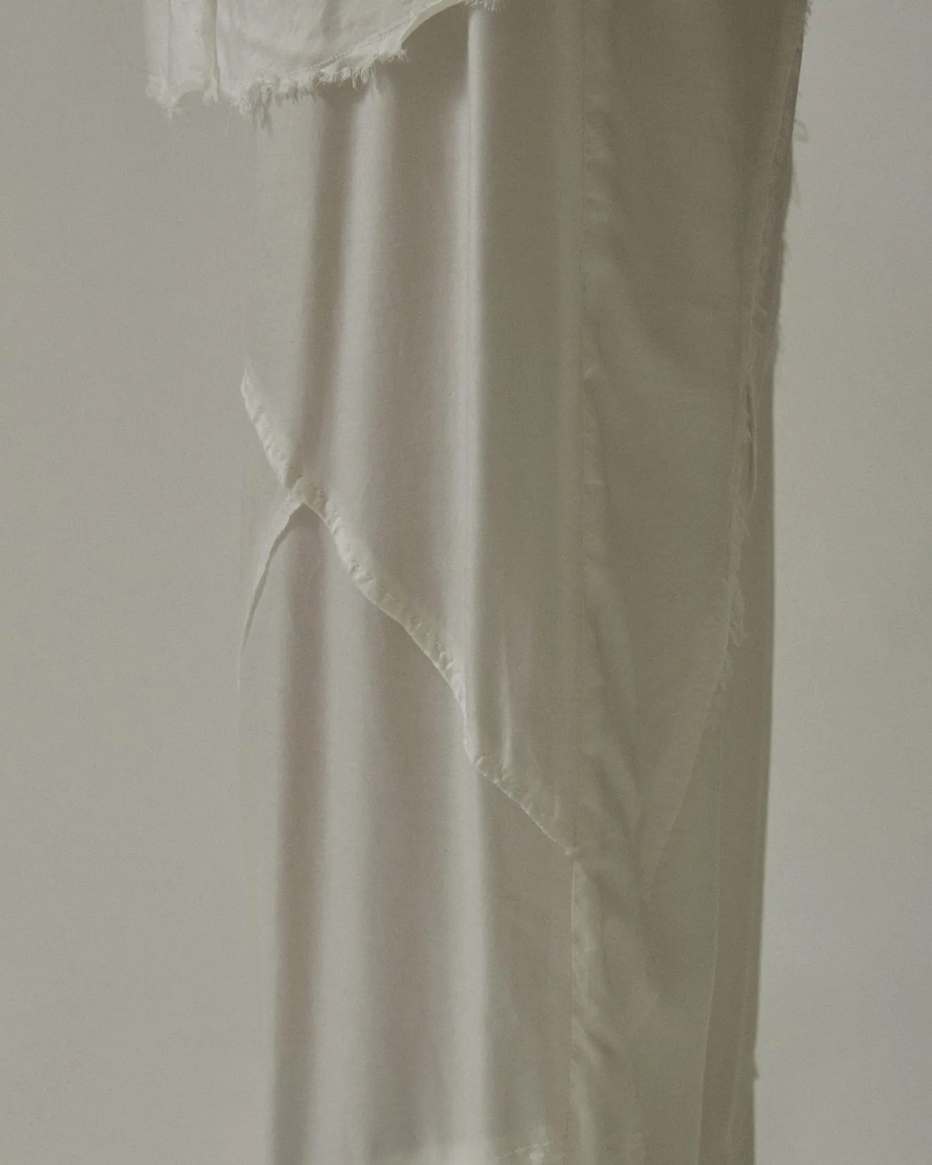 Patchwork Pants White