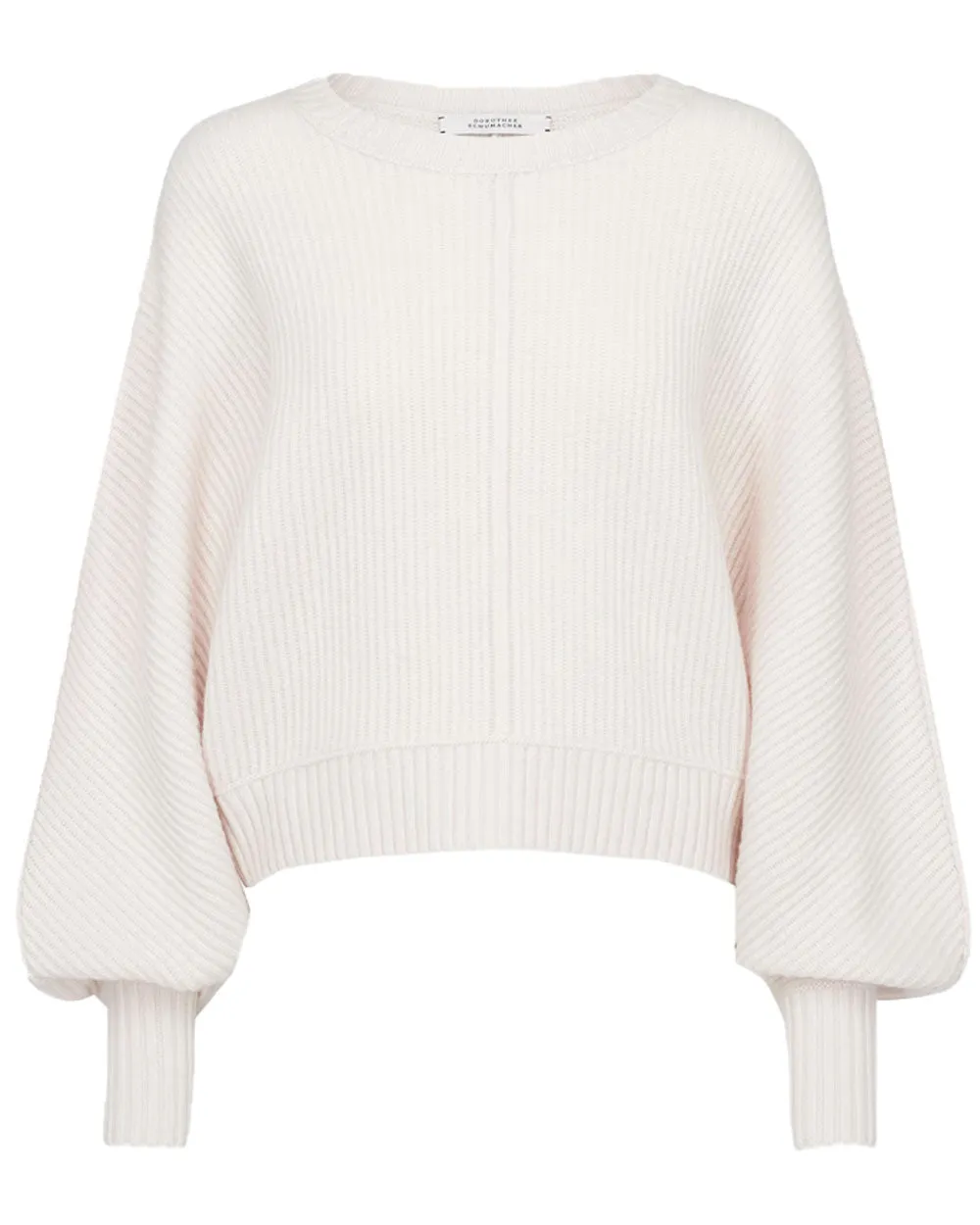 Porcelain Knit Modern Statements Pullover
