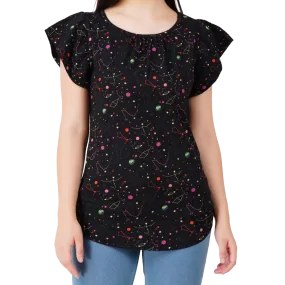 Rainbow Constellations Glow-in-the-Dark Ida Top