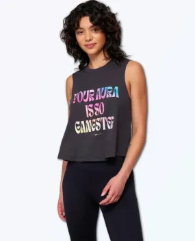 Restocked Aura Is So Gangster Crop Tank