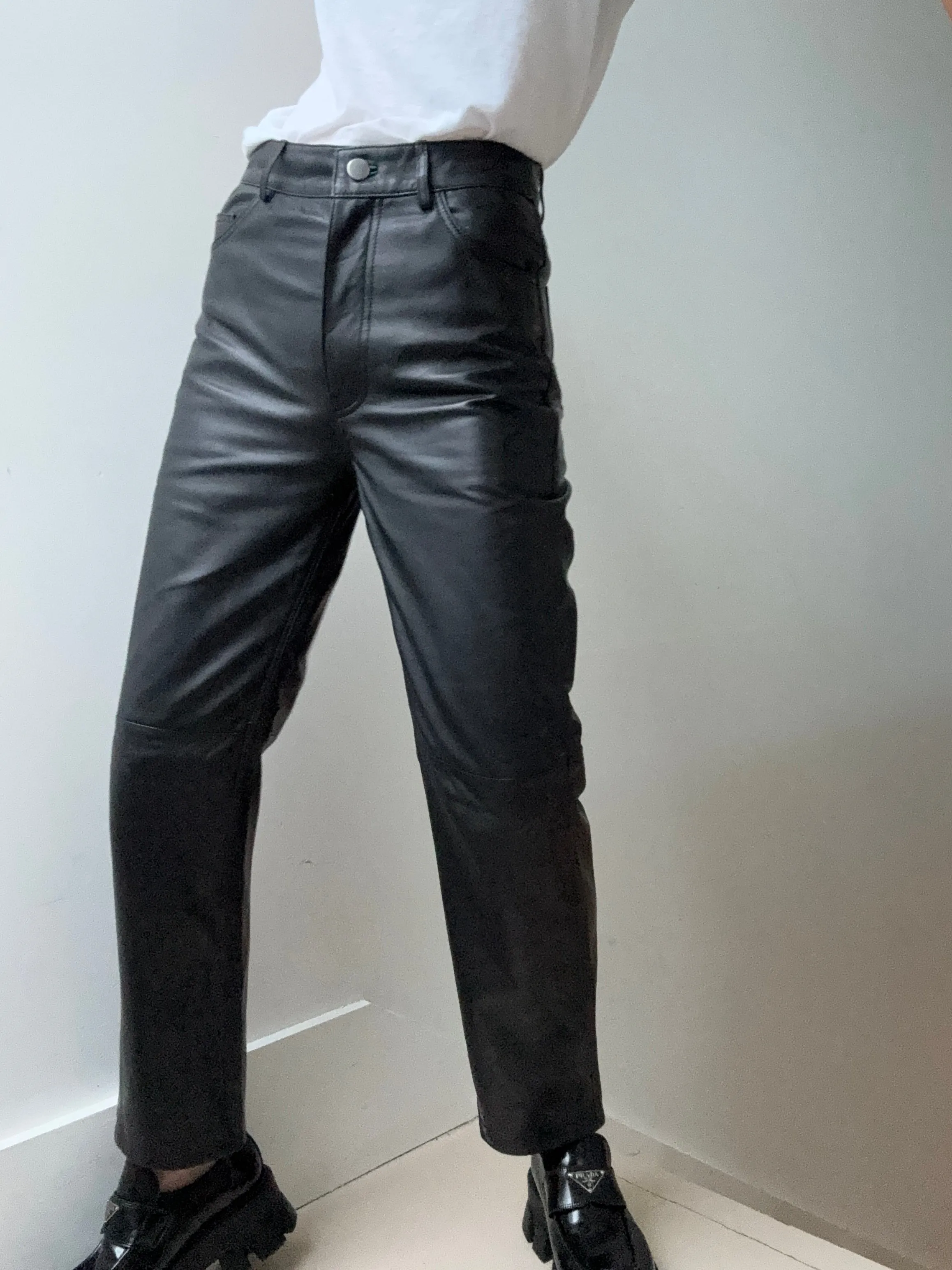 Rosae Paris Le Dan Leather Pants