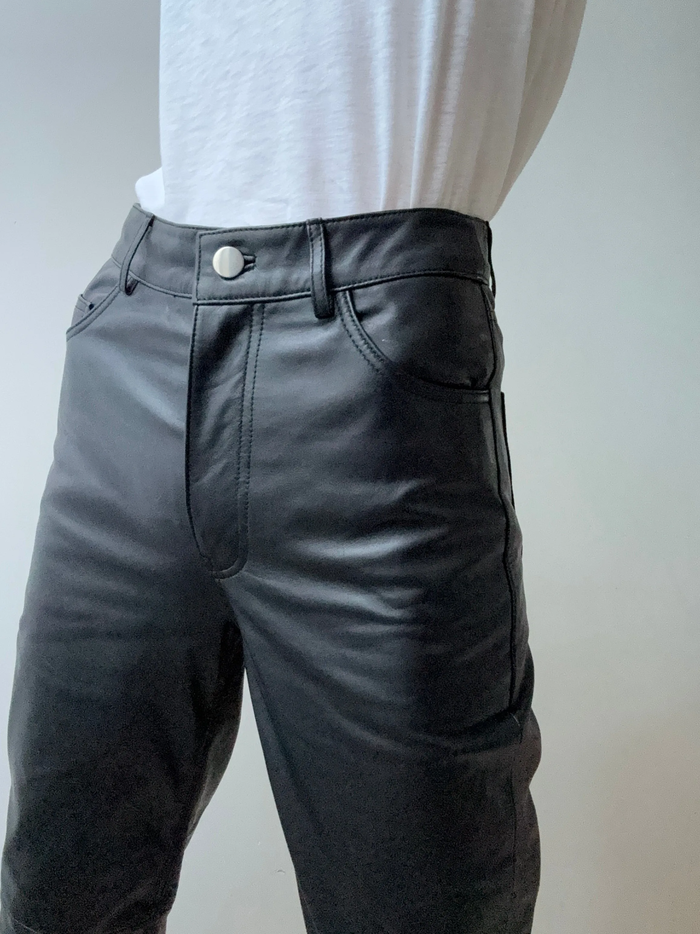 Rosae Paris Le Dan Leather Pants