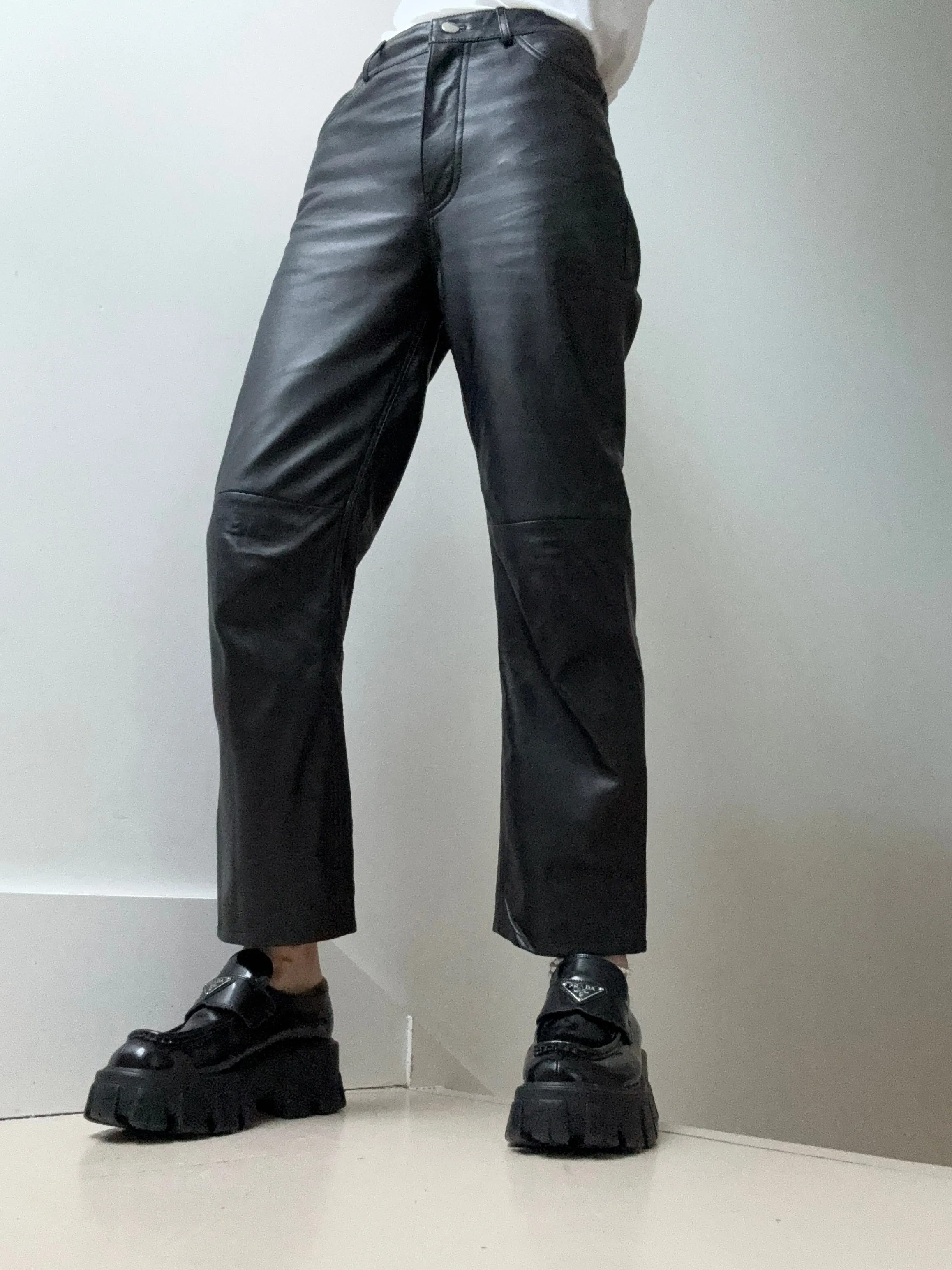 Rosae Paris Le Dan Leather Pants