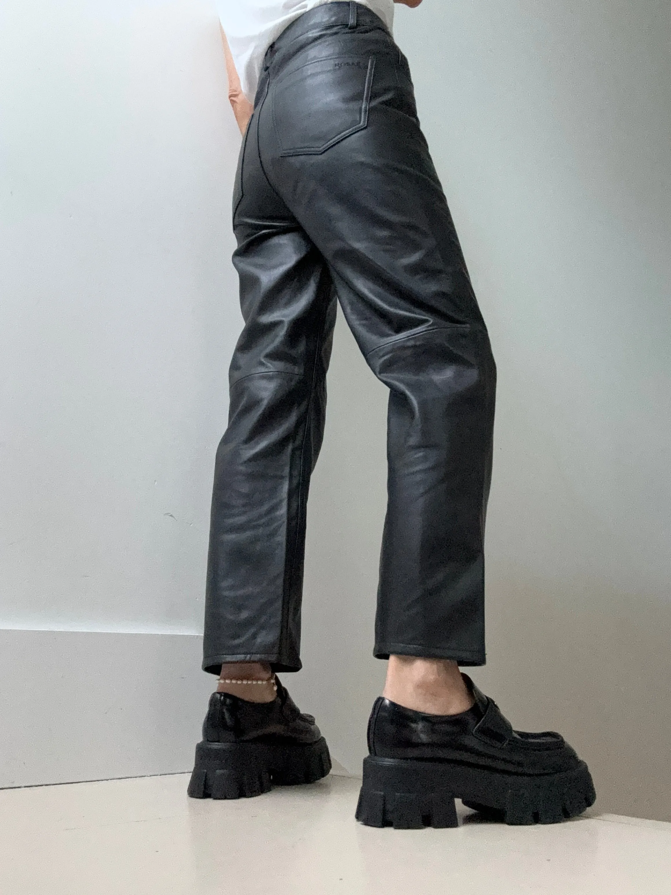 Rosae Paris Le Dan Leather Pants