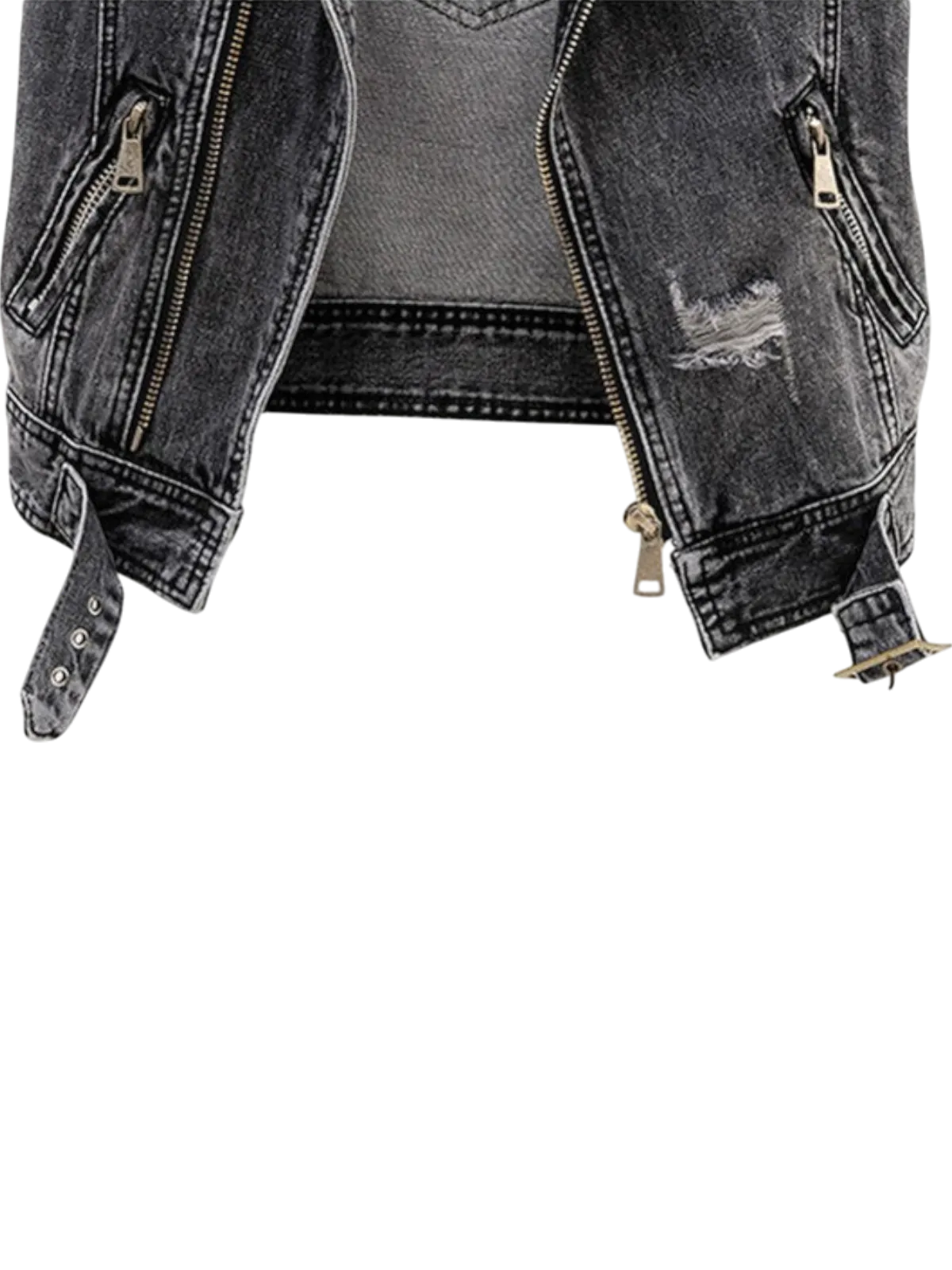 Ruby Denim Waistcoat